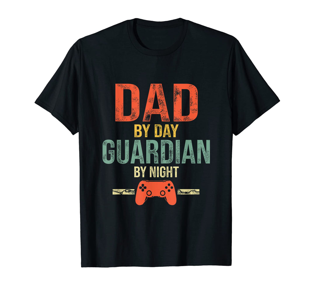 Mens Gamer Dad Dad Day Guardian Night T-Shirt - Streetwear Style Men Women - T-Shirt, Sweatshirt, Hoodie