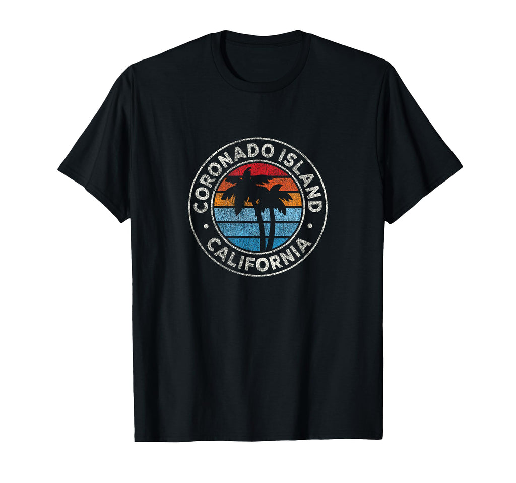 Coronado Island California Ca 70S T-Shirt - Casual Everyday Wear Men Women - T-Shirt, Sweatshirt, Hoodie