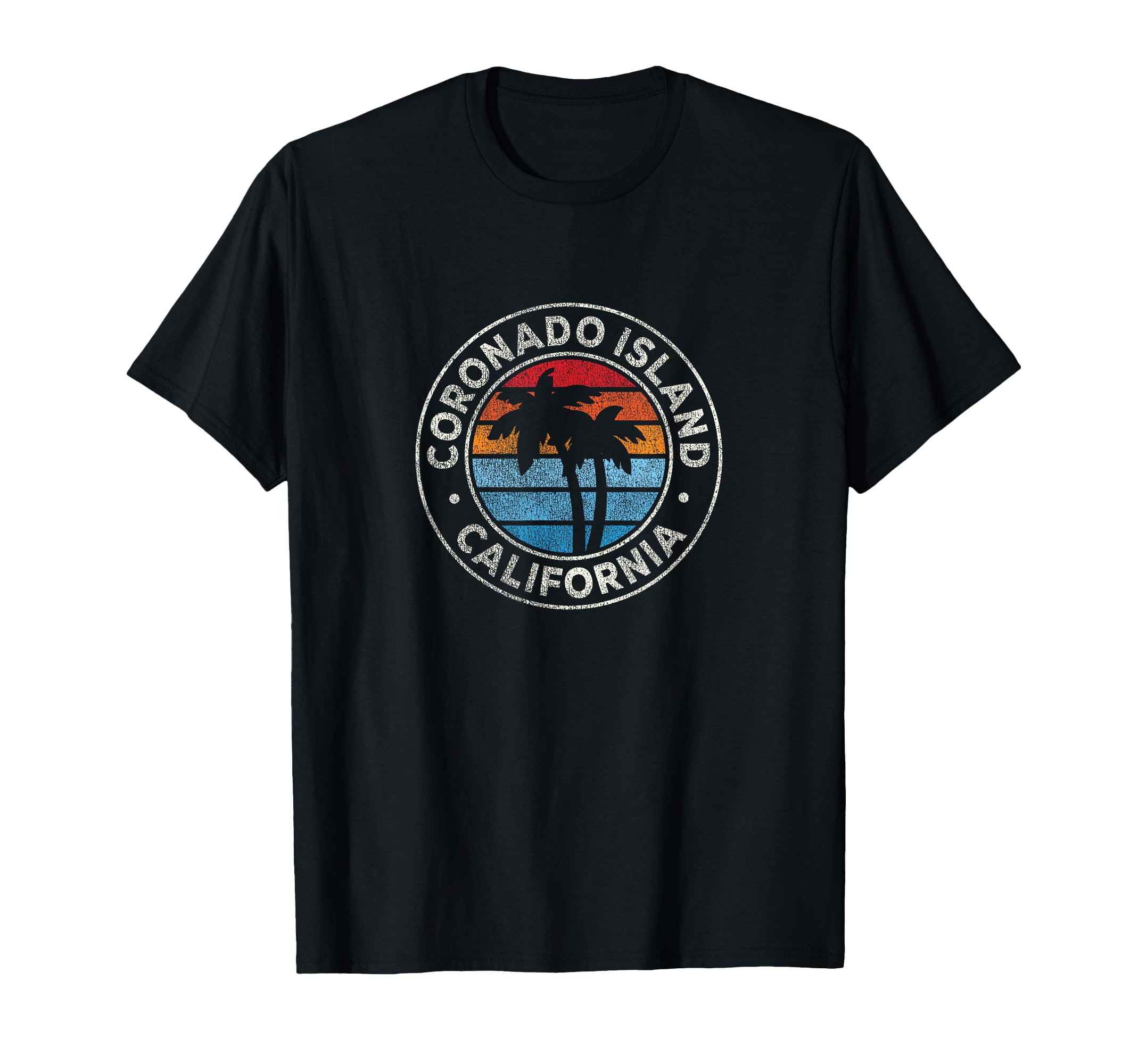 Coronado Island California Ca 70S T-Shirt - Casual Everyday Wear Men Women - T-Shirt, Sweatshirt, Hoodie