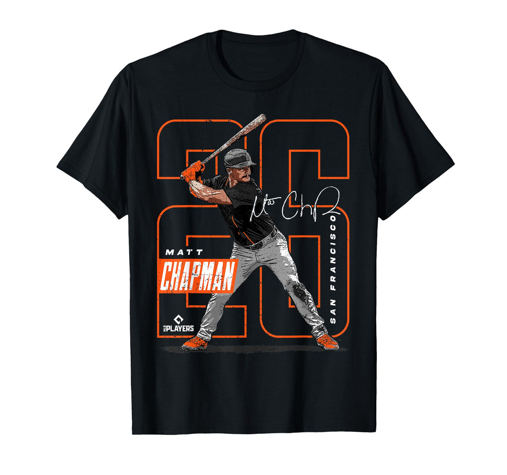 Matt Chapman San Francisco Mlb T-Shirt - Fun Novelty Design Unisex - T-Shirt, Sweatshirt, Hoodie