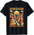 Grand Canyon Rim2Rim Runners Gifts Trail Run Merch - Adult & Kids T-Shirts, Sweatshirts & Hoodies apparel design preview 1