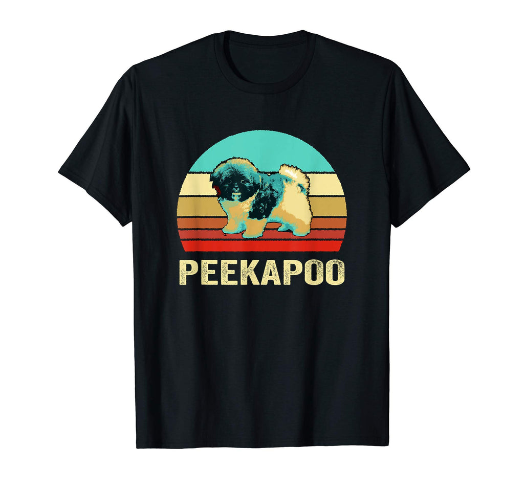 Sunset Peekapoo T-Shirt - Trendy Graphic for Adults - T-Shirt, Sweatshirt, Hoodie