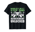 Gamer Stepdad Fathers Day Best Step T-Shirt - Streetwear Style for Adults - T-Shirt, Sweatshirt, Hoodie