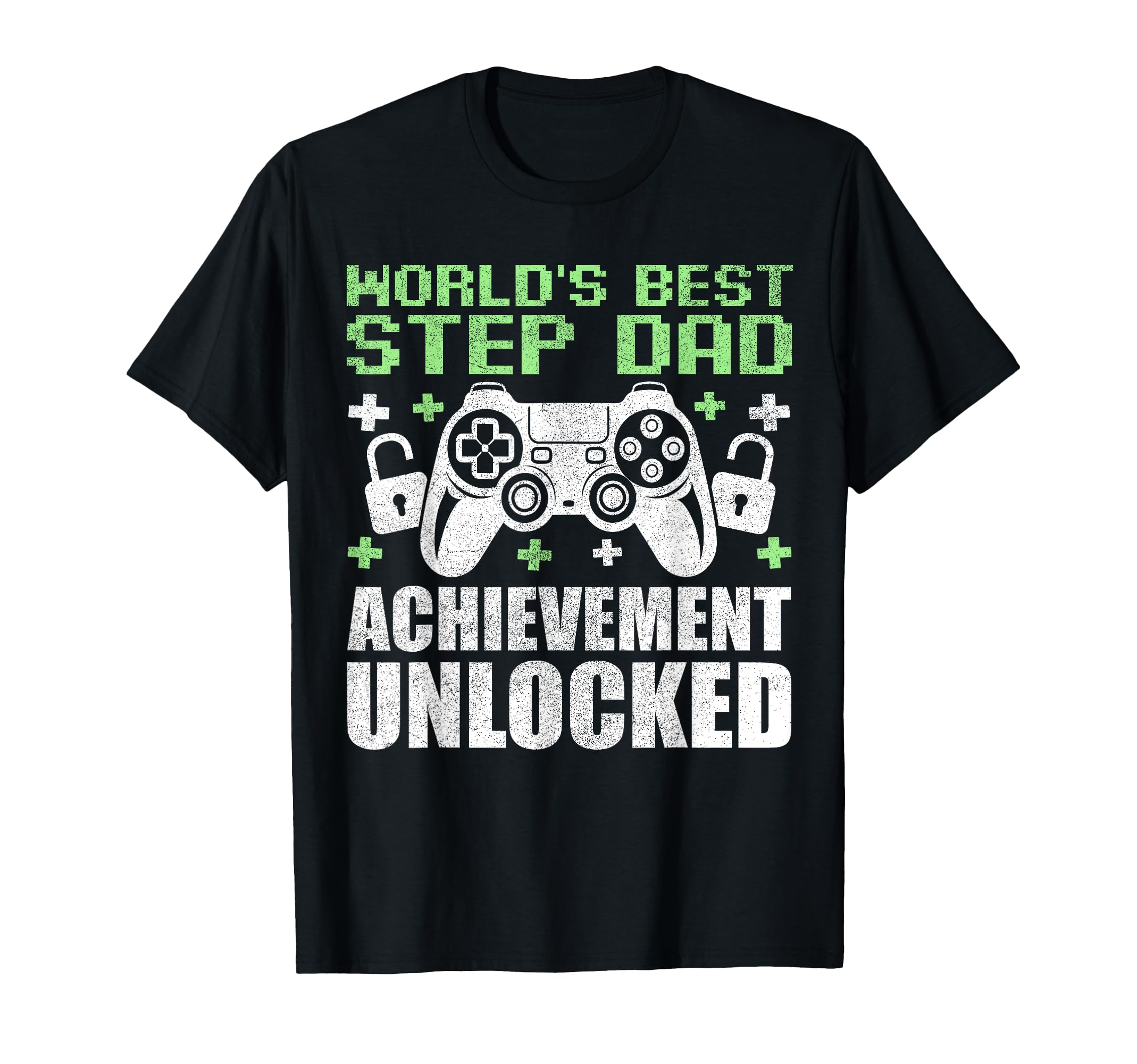 Gamer Stepdad Fathers Day Best Step T-Shirt - Streetwear Style for Adults - T-Shirt, Sweatshirt, Hoodie