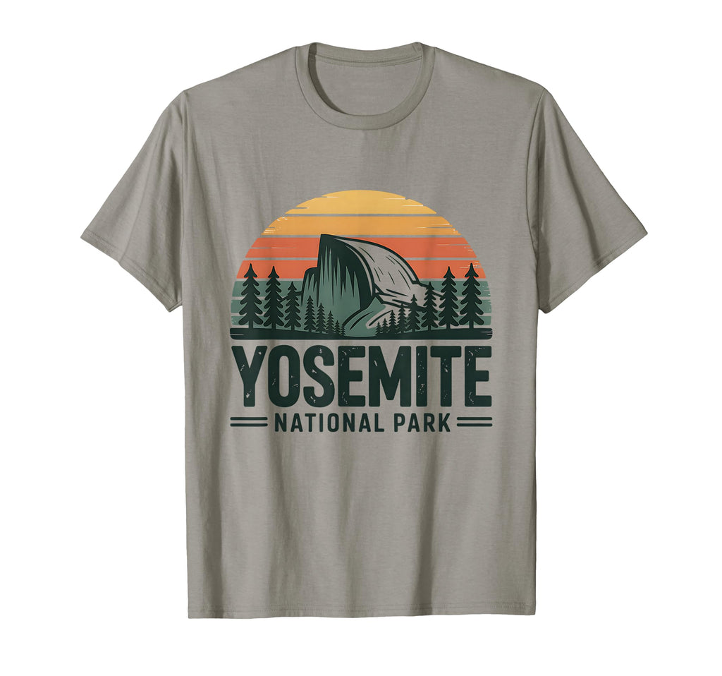 Yosemite National Park Half Dome T-Shirt - Aesthetic Graphic for Adults - T-Shirt, Sweatshirt, Hoodie