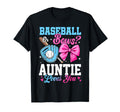 Baseball Or Bows Your Auntie Loves You T-Shirt - Graphic Print Men Women - T-Shirt, Sweatshirt, Hoodie