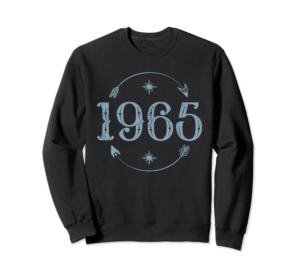 1965 57 Yo 57Th Birthday Boho Sweatshirt - Unique Graphic Men Women - T-Shirt, Sweatshirt, Hoodie