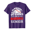 Proud Brother Baseball Senior Class 2025 T-Shirt - Graphic Print Men Women - T-Shirt, Sweatshirt, Hoodie