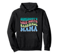 Somebodys Loud Mouth Baseball Mama Mom Hoodie - Minimalist Print Men Women - T-Shirt, Sweatshirt, Hoodie