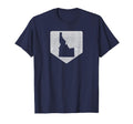 Distressed Idaho Is Home Baseball T-Shirt - Graphic Print Unisex - T-Shirt, Sweatshirt, Hoodie