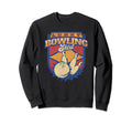 Lucky Bowling Distressed Sweatshirt - Custom Art Print for Adults - T-Shirt, Sweatshirt, Hoodie