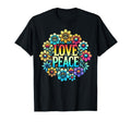 Peace Sign Love Hippie T-Shirt - Novelty Apparel Unisex - T-Shirt, Sweatshirt, Hoodie