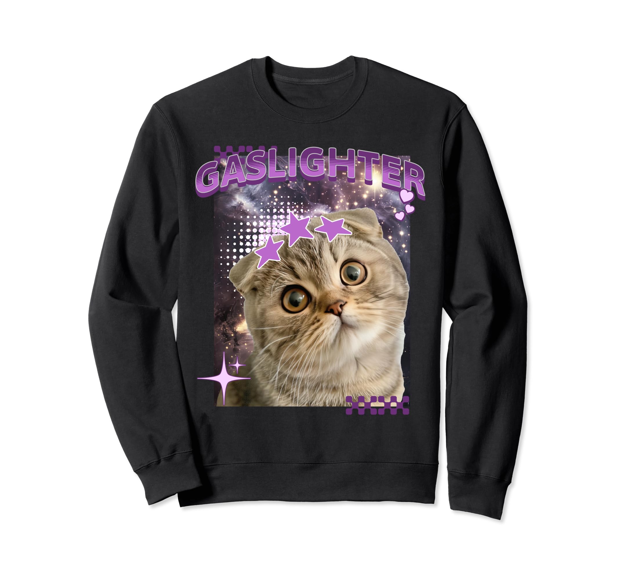 Gaslighter Ragdoll Kitten Y2K Cat Sweatshirt - Streetwear Style Unisex - T-Shirt, Sweatshirt, Hoodie
