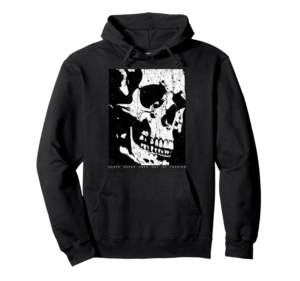 Aesthetic Streetwear Skull Hoodie - Graphic Print for Adults - T-Shirt, Sweatshirt, Hoodie