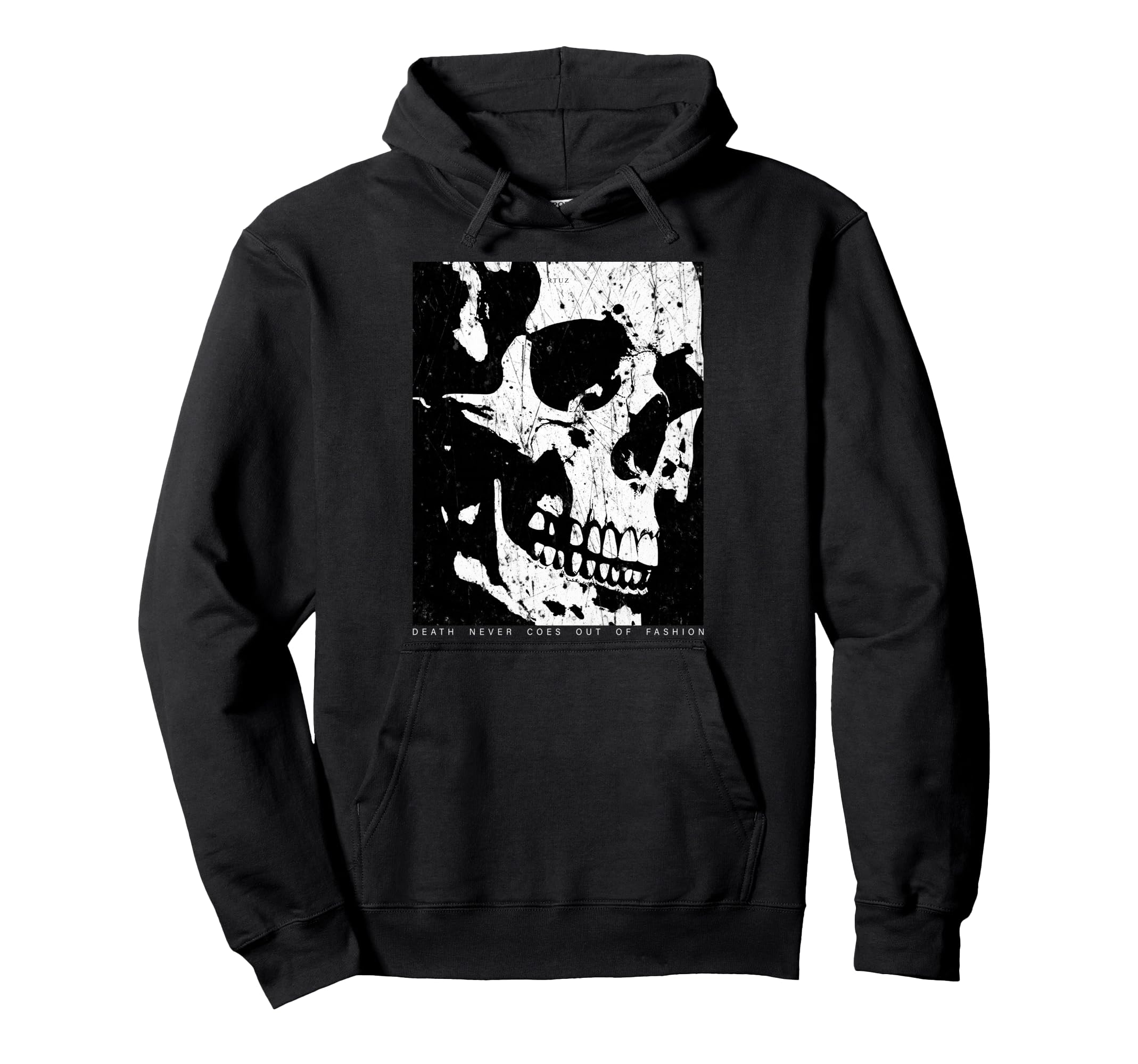 Aesthetic Streetwear Skull Hoodie - Graphic Print for Adults - T-Shirt, Sweatshirt, Hoodie