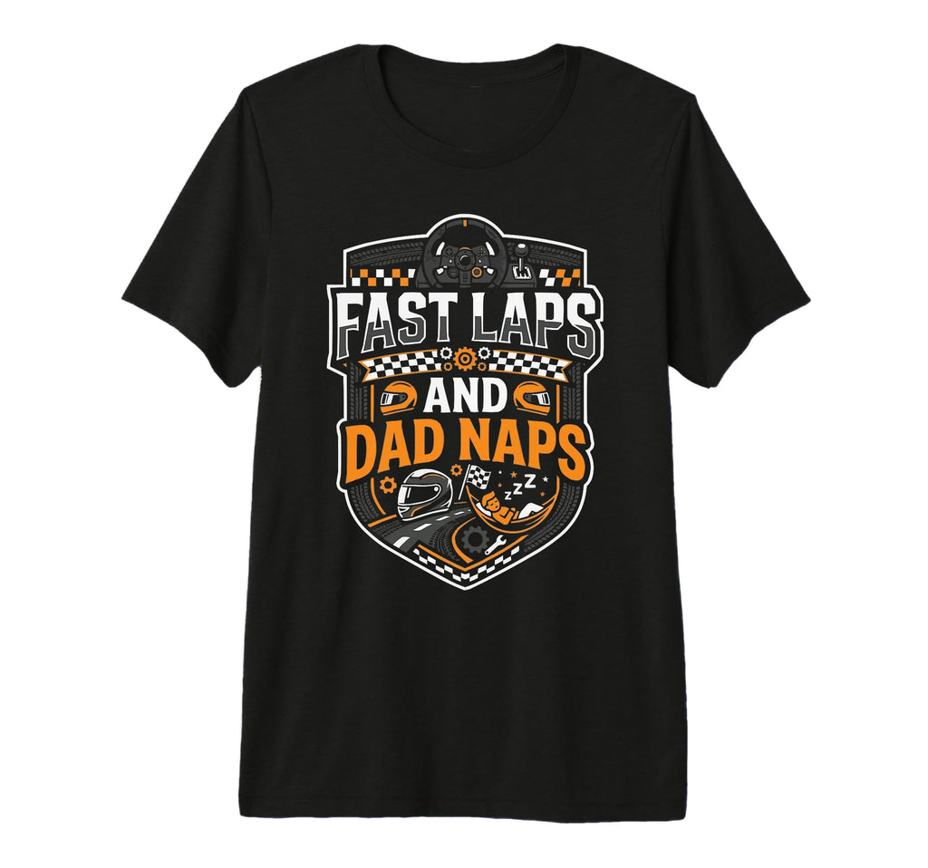 Mens Sim Racing Dad Virtual Racing Game T-Shirt - Trendy Graphic Unisex - T-Shirt, Sweatshirt, Hoodie