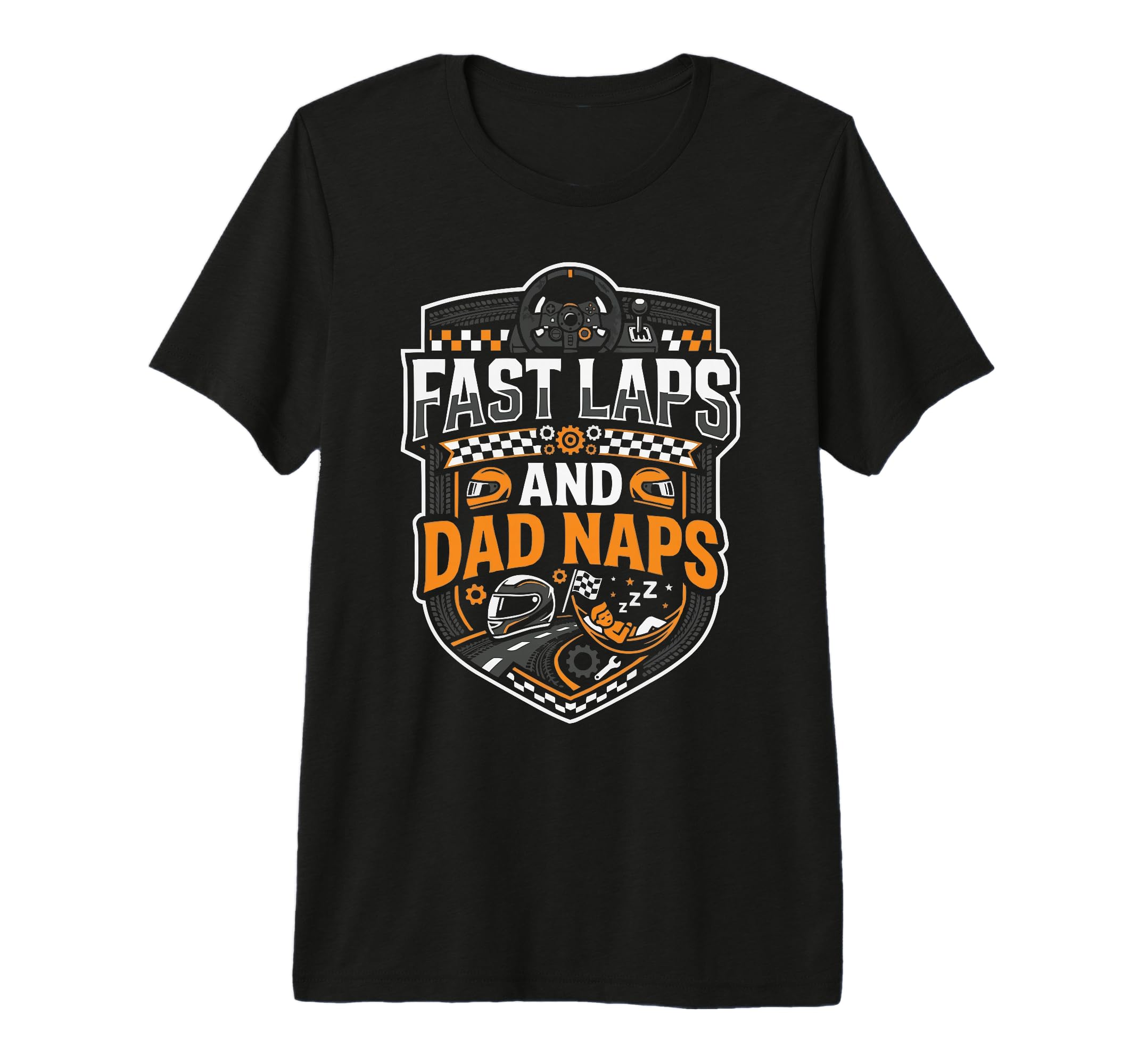 Mens Sim Racing Dad Virtual Racing Game T-Shirt - Trendy Graphic Unisex - T-Shirt, Sweatshirt, Hoodie