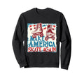Funny Rollerskating Make America Sweatshirt - Casual Everyday Wear Unisex - T-Shirt, Sweatshirt, Hoodie
