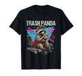 90S Grunge Raccoon Trash Panda Pizza T-Shirt - Graphic Print Men Women - T-Shirt, Sweatshirt, Hoodie