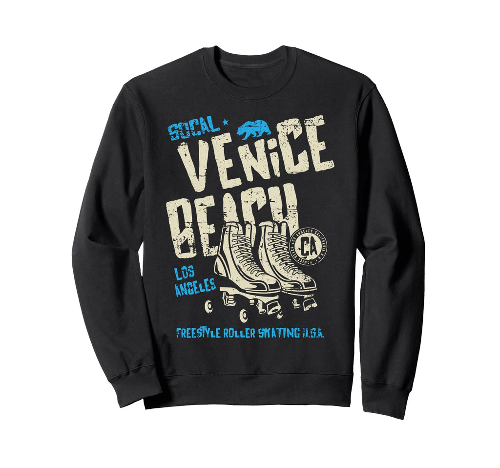 Venice Beach California Roller Sweatshirt - Trendy Graphic for Adults - T-Shirt, Sweatshirt, Hoodie