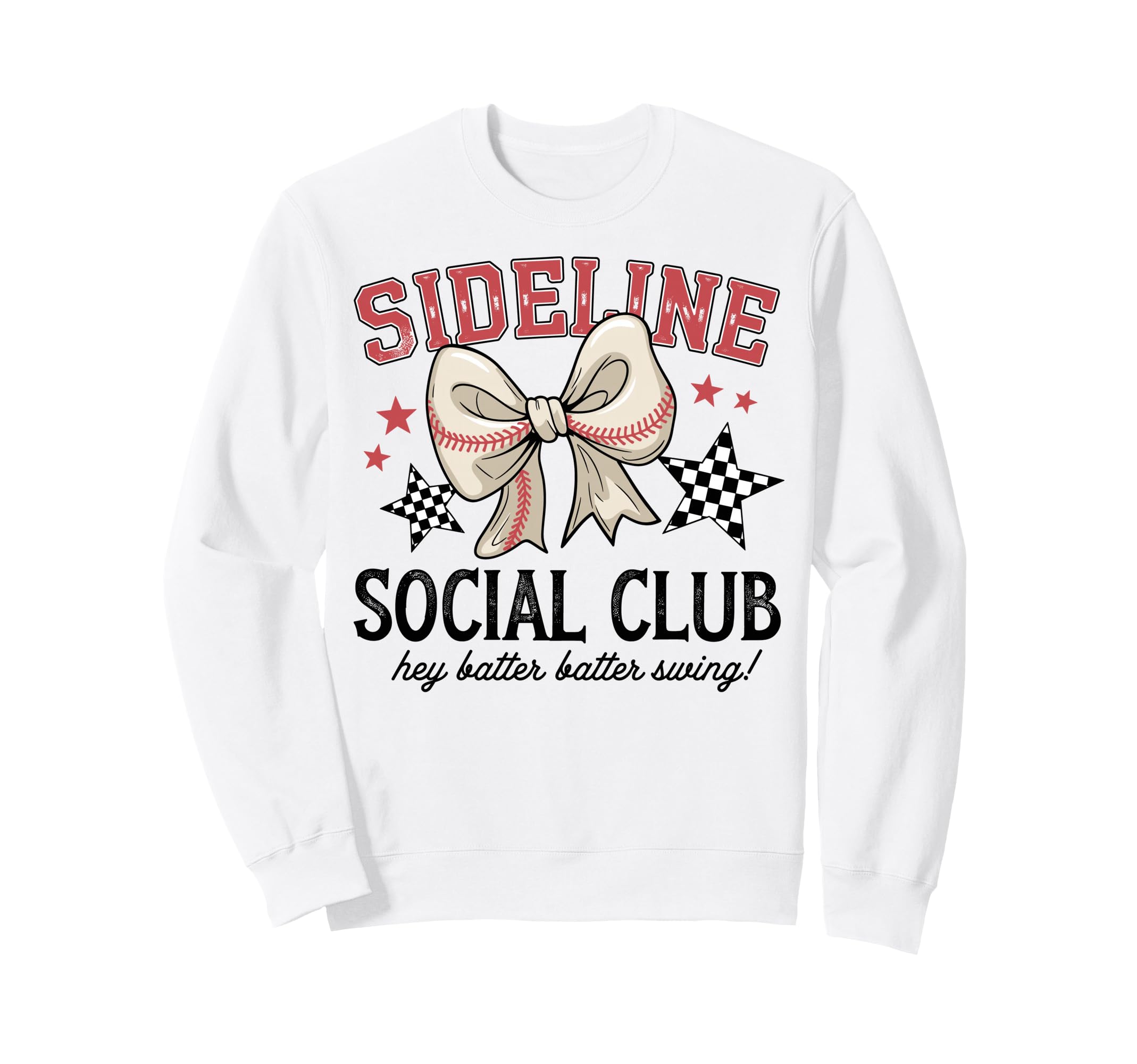 Funny Baseball Sideline Social Sweatshirt - Streetwear Style Men Women - T-Shirt, Sweatshirt, Hoodie