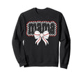 Mama Coquette Bow Baseball Cheer Sweatshirt - Casual Everyday Wear Unisex - T-Shirt, Sweatshirt, Hoodie