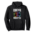 Forever Freestyle Hip Hop Old School Hoodie - Minimalist Print for Adults - T-Shirt, Sweatshirt, Hoodie