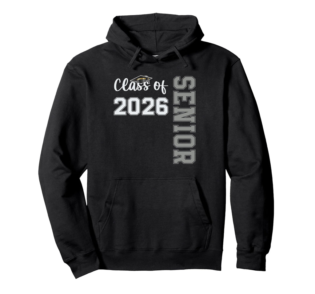 Senior Class 2026 Graduation 2026 Hoodie - Novelty Apparel for Adults - T-Shirt, Sweatshirt, Hoodie