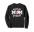 Baseball Football Mom Ballers Sweatshirt - Graphic Print for Adults - T-Shirt, Sweatshirt, Hoodie