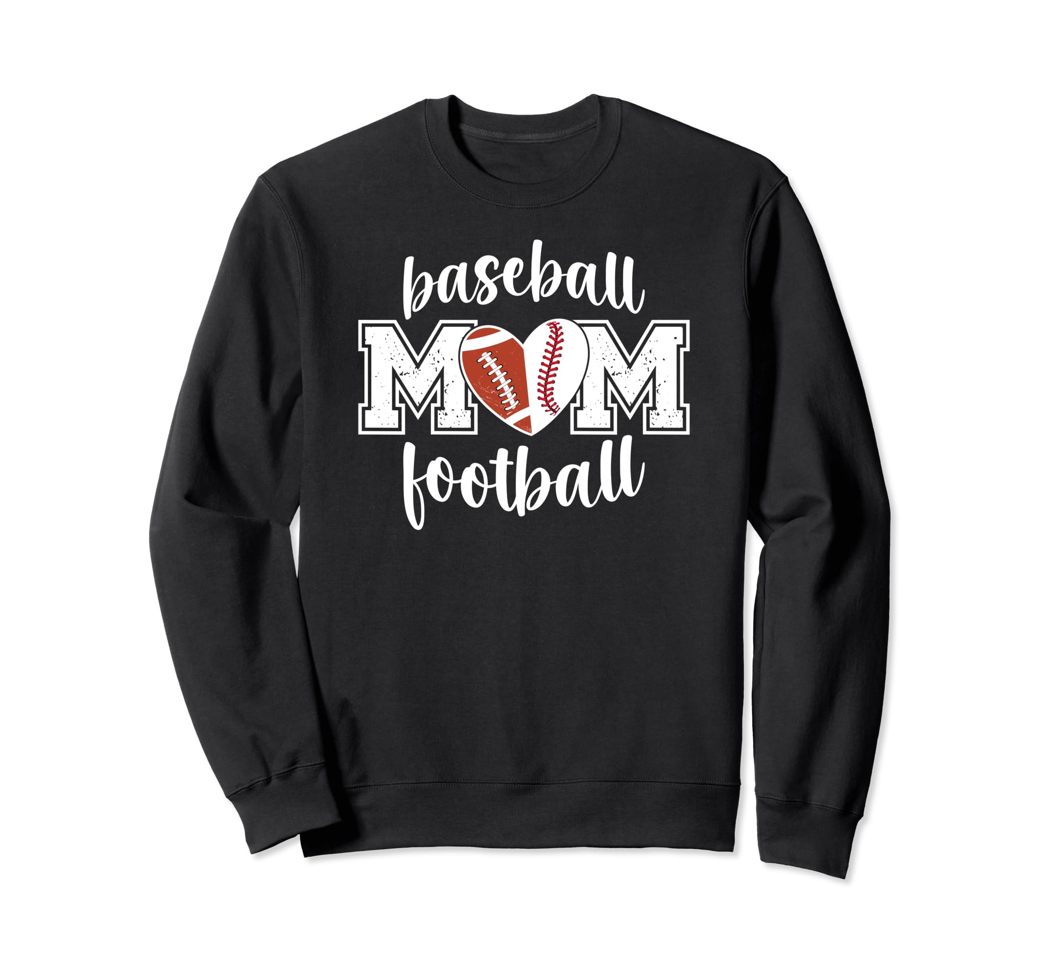 Baseball Football Mom Ballers Sweatshirt - Graphic Print for Adults - T-Shirt, Sweatshirt, Hoodie