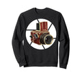 Camera Photography Film Lens Sweatshirt - Casual Everyday Wear Men Women - T-Shirt, Sweatshirt, Hoodie