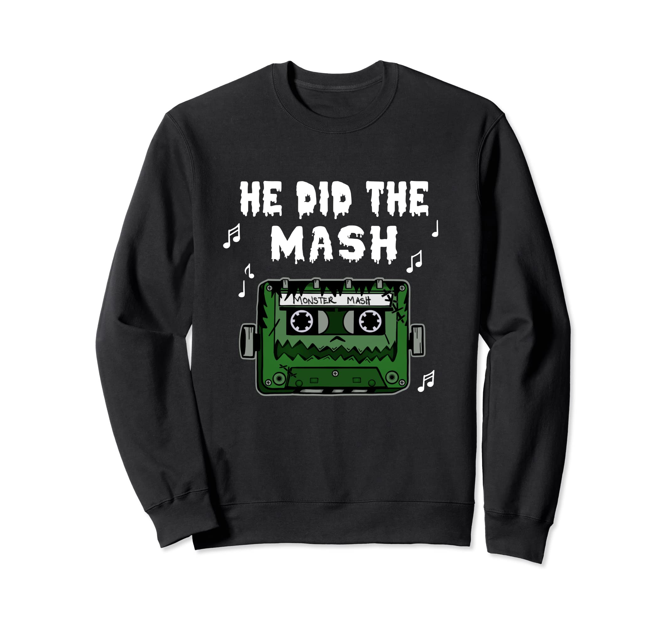Frankenstein Monster Cassette Sweatshirt - Casual Everyday Wear Unisex - T-Shirt, Sweatshirt, Hoodie