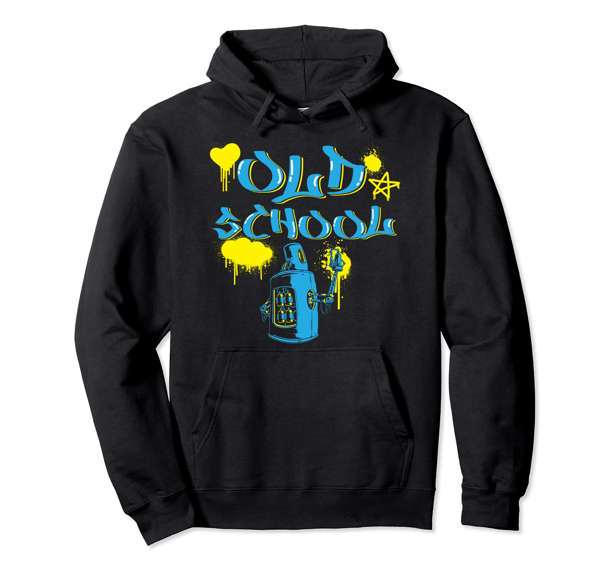 Graffiti Hip Hop Tape Old School Hoodie - Minimalist Print for Adults - T-Shirt, Sweatshirt, Hoodie