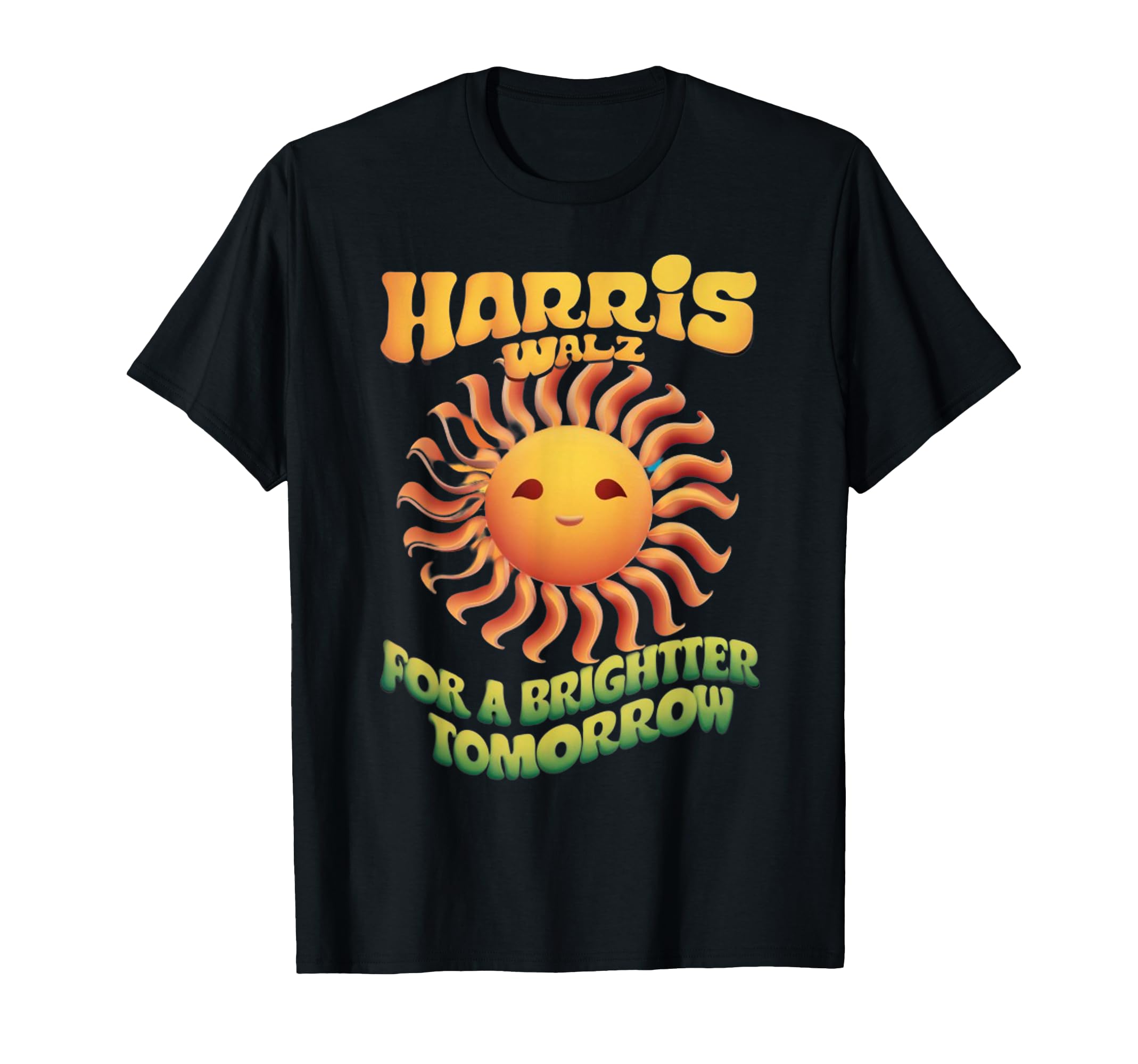 Harris Walz Sun Boho T-Shirt - Graphic Print for Adults - T-Shirt, Sweatshirt, Hoodie