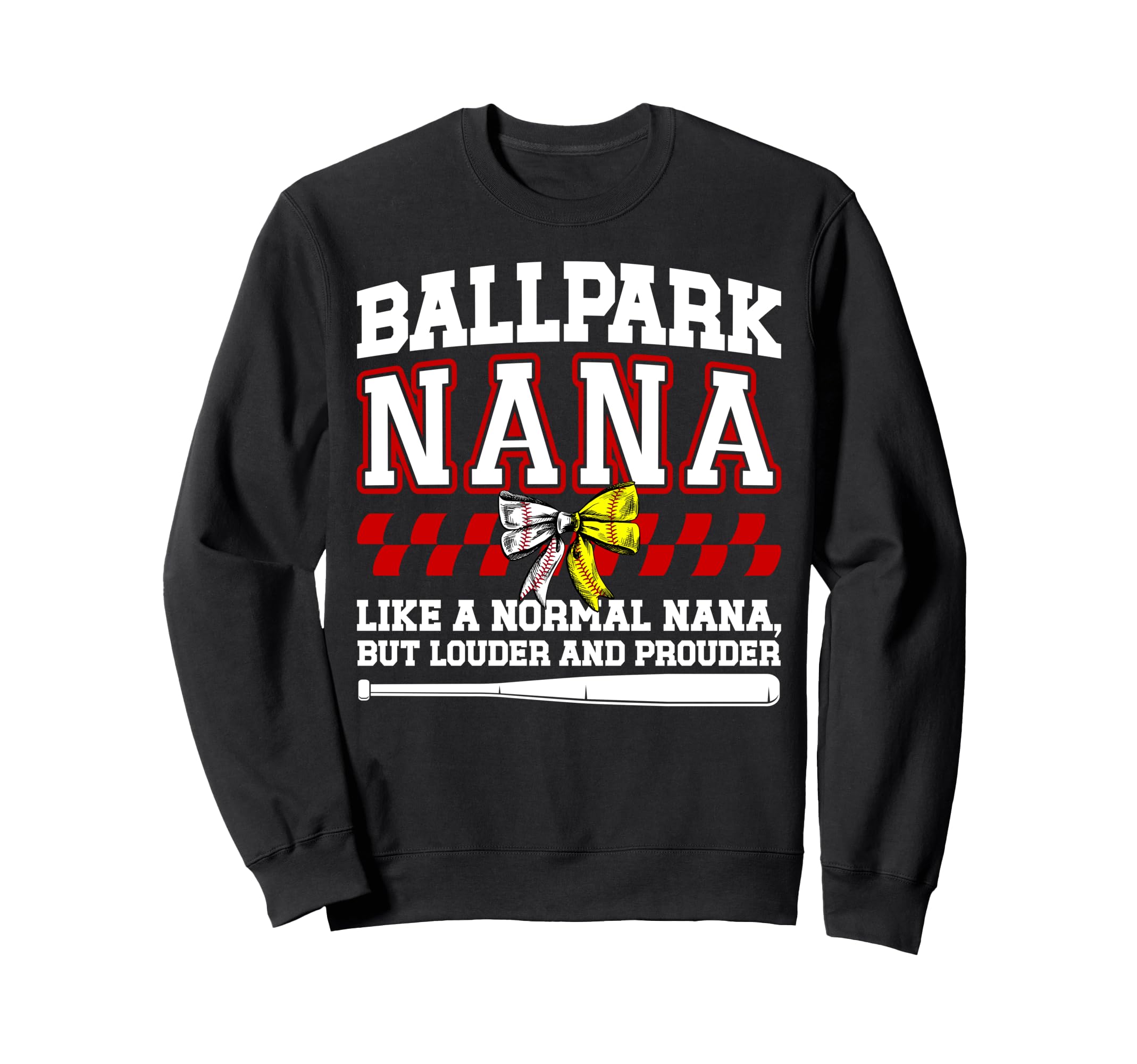Ballpark Nana Definition Baseball Sweatshirt - Novelty Apparel for Adults - T-Shirt, Sweatshirt, Hoodie