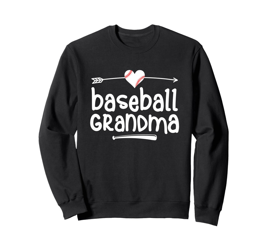 Baseball Grandma Matching Baseball Sweatshirt - Novelty Apparel for Adults - T-Shirt, Sweatshirt, Hoodie