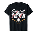 Distressed Baseball Pepaw Family T-Shirt - Casual Everyday Wear Men Women - T-Shirt, Sweatshirt, Hoodie