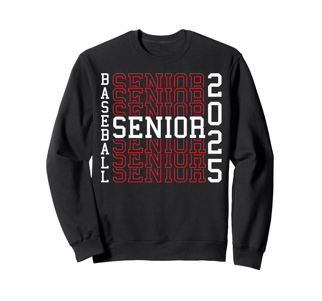 Baseball Senior Night Baseball Sweatshirt - Casual Everyday Wear Men Women - T-Shirt, Sweatshirt, Hoodie