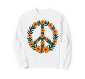 60S 70S Flower Power Groovy Love Sweatshirt - Streetwear Style Unisex - T-Shirt, Sweatshirt, Hoodie
