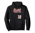 Baseball Mom Mothers Day 10 Baseball Hoodie - Trendy Graphic for Adults - T-Shirt, Sweatshirt, Hoodie