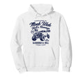 Moab Utah Hells Revenge 4X4 Distressed Hoodie - Graphic Print Unisex - T-Shirt, Sweatshirt, Hoodie