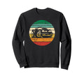 Muscle Car Hotrod Cartoon Distressed Sweatshirt - Streetwear Style Unisex - T-Shirt, Sweatshirt, Hoodie