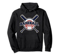 Baseball Grandma Baseball Hoodie - Minimalist Print for Adults - T-Shirt, Sweatshirt, Hoodie