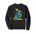 Y2K Glitchwave Bold Urban Sweatshirt - Minimalist Print for Adults - T-Shirt, Sweatshirt, Hoodie