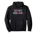 Quad Squad Roller Skating Crew Hoodie - Unique Graphic Men Women - T-Shirt, Sweatshirt, Hoodie