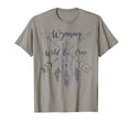 Wyoming Hippy Chic Wild And Free T-Shirt - Fun Novelty Design for Adults - T-Shirt, Sweatshirt, Hoodie