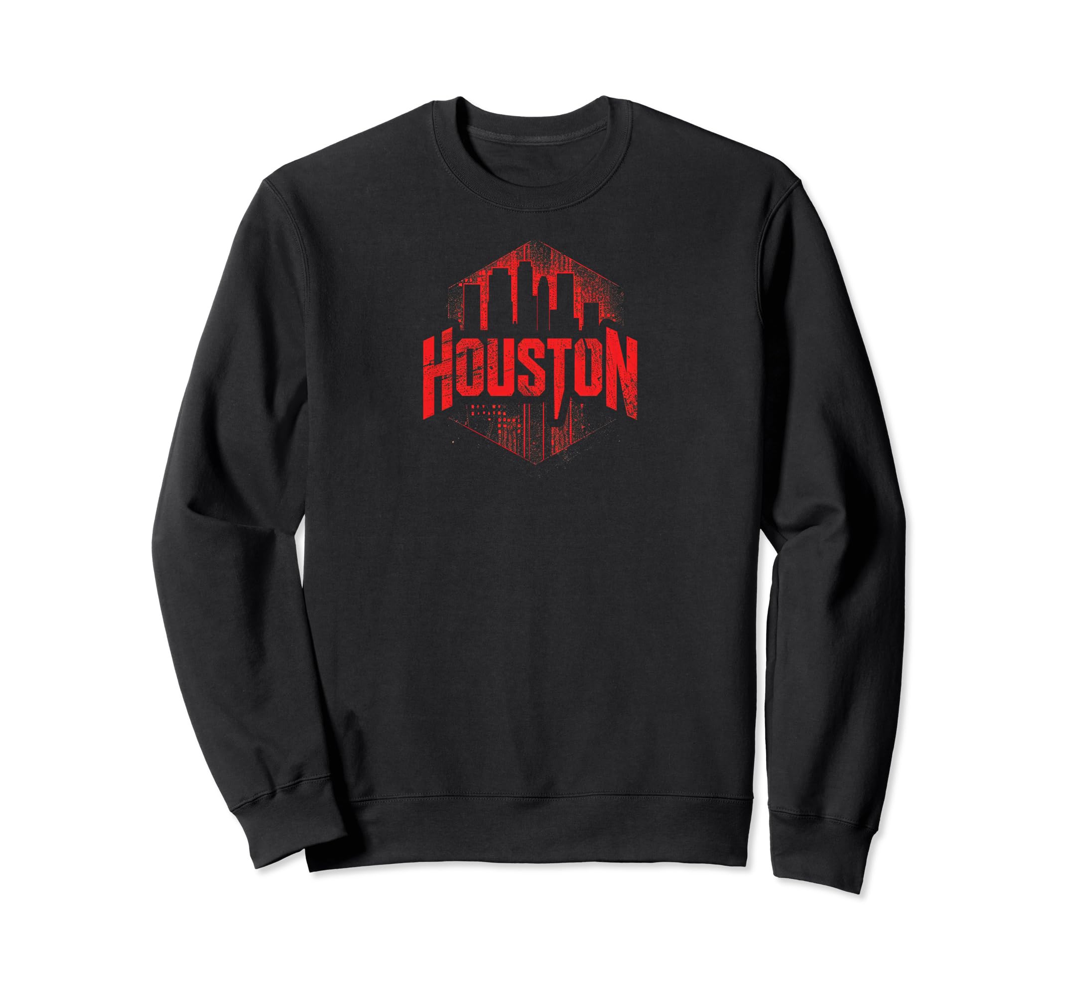 Houston Grit 90S Grunge Urbandecay Sweatshirt - Custom Art Print Men Women - T-Shirt, Sweatshirt, Hoodie
