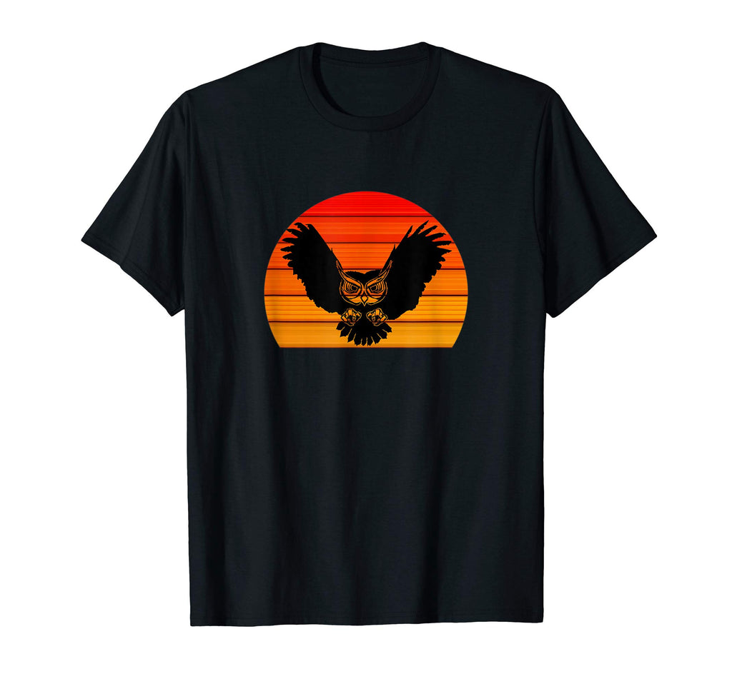 Owl Sunset T-Shirt - Trendy Graphic for Adults - T-Shirt, Sweatshirt, Hoodie