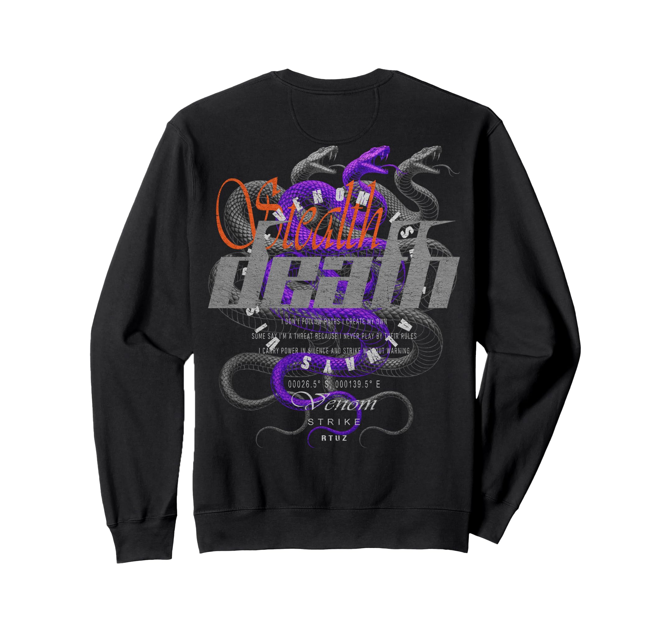 Y2K Back Streetwear Sweatshirt - Minimalist Print Unisex - T-Shirt, Sweatshirt, Hoodie