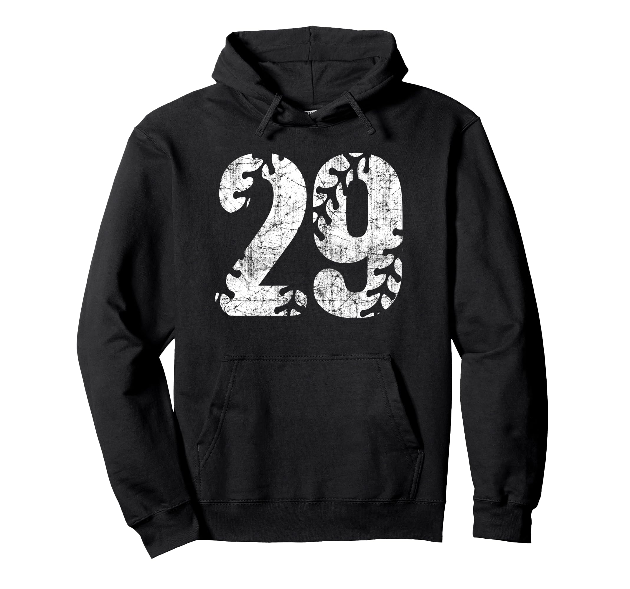 Baseball Softball Mom 29 Number 29 Hoodie - Trendy Graphic for Adults - T-Shirt, Sweatshirt, Hoodie